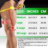 beister Thigh Brace Thigh Compression Stabiliser Non-Slip Thigh Compression Bandage