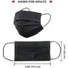 Ckdpack.com CKDCARES | Level 3 Black Face Masks, Premium Quality,