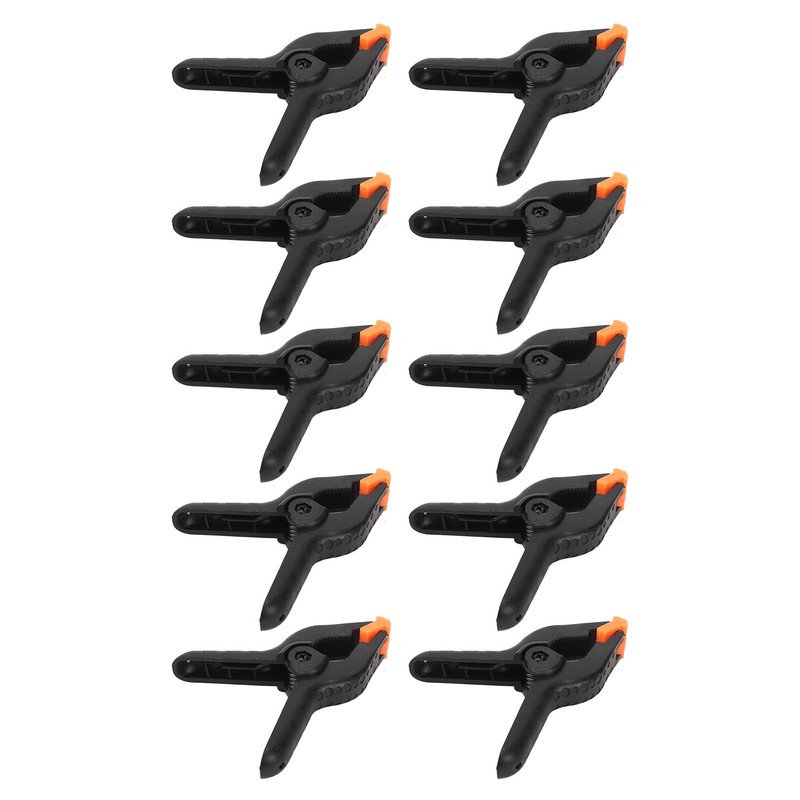 10Pcs Spring Clamp Plastic Clip Fixture Repair Fastening Tool Set