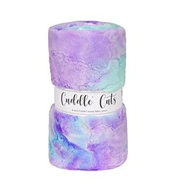 Shannon Fabrics 2 Yard Luxe Cuddle Cut Sorbet, Mermaid