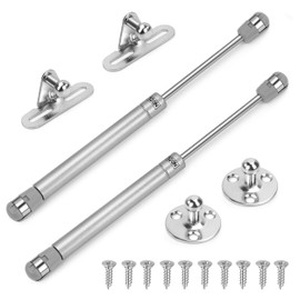 Gas Struts, Pack of 2 Gas Spring 120N, Hydraulic Gas Spring Damper Cabinet Door, Gas Spring Furniture for Flaps, Cupboard, Shock Absorber, Kitchen Cabinet, Soft Close Flap Spring