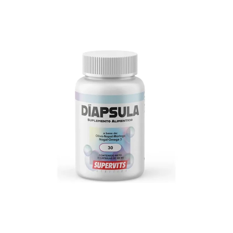 Diapsula Reduce Los Niveles De Azucar 30caps 3 Pack SUPERVITS