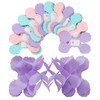 Mint Pink Purple Party-Decorations Streamers Garland - 12pcs