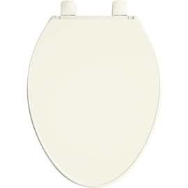 Kohler K24495-A-96 Border Elongated Closed-Front Toilet Seat with Soft Close and Quick Release Biscuit