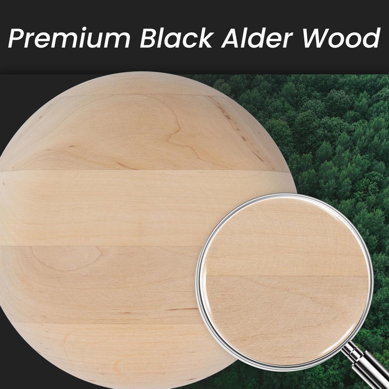 Repa Market ø4" Inch Wooden Air Diffuser - Adjustable Black