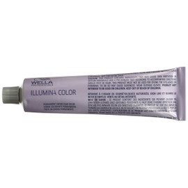 Wella Illumina Permanent Creme Hair Color, 6/16 Med Blonde/Ash Violet, 2 Ounce