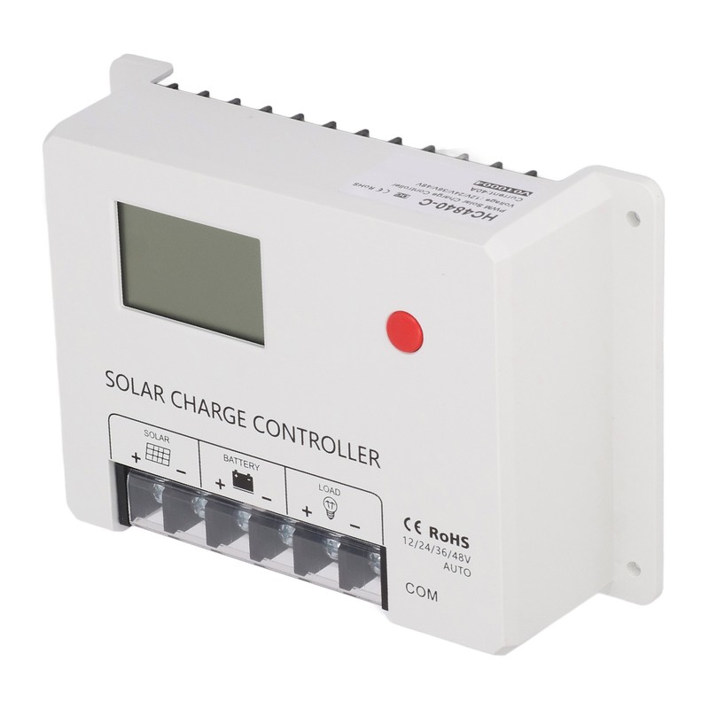 PWM Solar Charge Controller 40A Automatic Solar Charge Regulator with