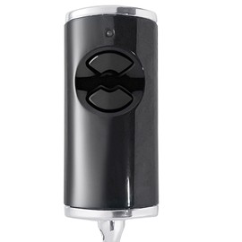 2-Channel 868.3 MHz Garage Door Opener for Hörmann BS Handheld Transmitter, Replacement Hormann Remote Control (3 Pieces) (Black 1p)