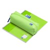 Oxford Girls Boys Rectangle Pencil Case Large Durable Light Green