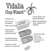Vidalia Chop Wizard, Vegetable and Fruit Chopper with 2 Cup