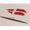 2 x Sticker Flag Denmark Airbrush 8 x 5 cm