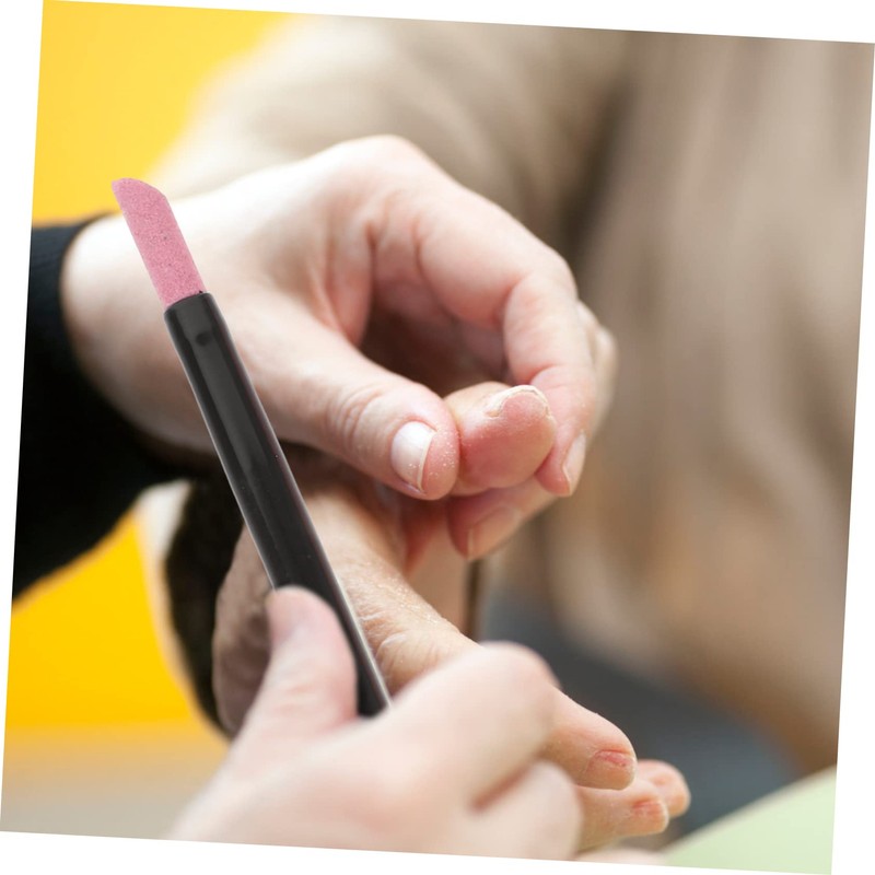 Ipetboom Manicure Pen Single Head Cuticle Remover Nail File Ceramic