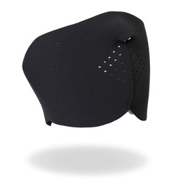 Hot Leathers Neoprene Half Mask (Black)