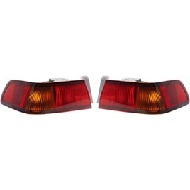 EPIC LIGHTING OE Style Halogen Tail Lights Assembly Replacement for TOYOTA 97-99 CAMRY [ TO2800124 TO2801124 81560AA011 81550AA011 ] Pair