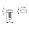Ajile - pack of 20 - Hinged snap screw cover