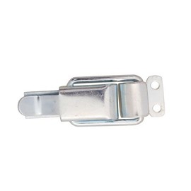 3.93 O.A.L. x 1.03 W, .195 Mtg Holes, Style "B", Draw Pull Catches, Steel w/Zinc Finish (1 Each)