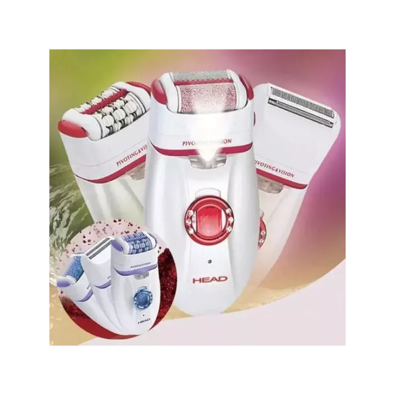 여성면도기 헤드 제모기 (색상랜덤) 3in1 890D Women's Epilator Shaver Head