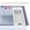 Chest Freezer Basket Deep Adjustable Storage Organizer Bin Divider Expandable
