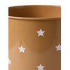 VERTBAUDET Metal Trash Can Stars Caramel TU