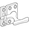 Prime-Line H 3836 Casement Lock, White, 3 Keepers, Screws (1