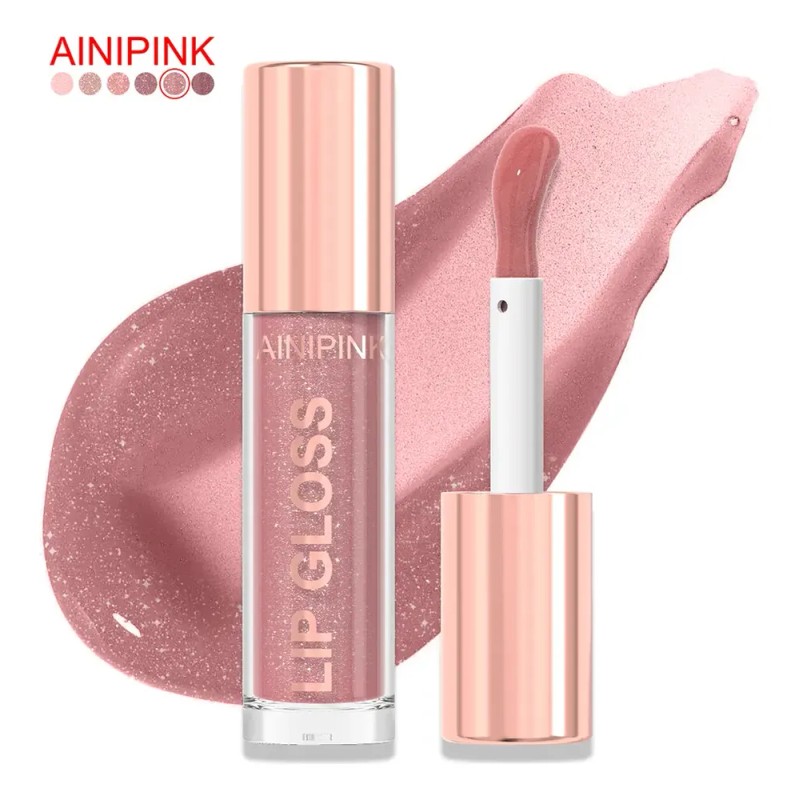 Set De Brillos Labiales Hidratantes Ainipink Perlados
