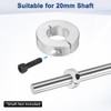 M METERXITY 2-Pack Single Split Shaft Collar 20mm Bore Aluminum