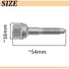 AERZETIX - C70441 - Set of 4 Bolts, Holder for