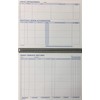 Daily Service Record Book - 50 Sheets/Book (W9)