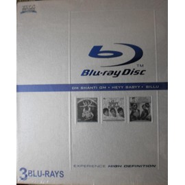 Om Shanti Om, Heyy Babyy, Billu Barber-3 Blu Rays in 1
