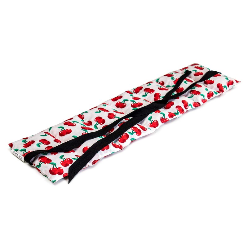 Cherry Stone Cushion 7 Chamber with Ribbon, 65 x 15