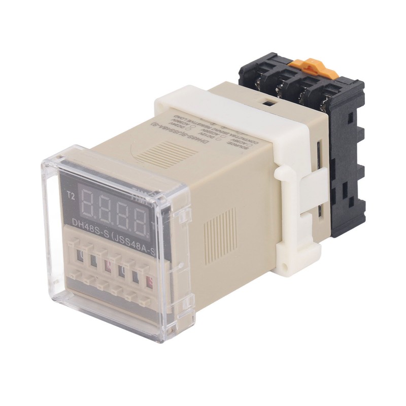 Time Relay 0.1s To 99h Adjustable Digital Cycle Delay Timer