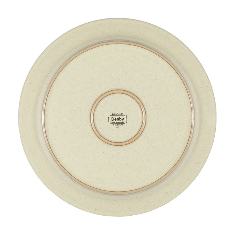Denby Heritage Veranda Dinner Plate, Yellow