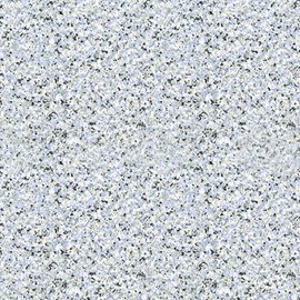 Magic Cover Non-Adhesive Vinyl Counter Top, Shelf Liner for Drawers, Shelves, Counters, and Craft Projects, Easy to Use, 12'' x 5', Granite Silver