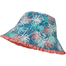 Playshoes Girls' UV Protection Sun Hat Swimming Hat Headwear, Palms