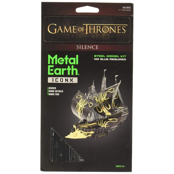 Metal Earth Game of Thrones Silence 3D Metal Model Kit