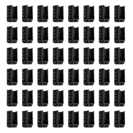 FENCE & DECK RITE Sturdy Railing Hangers for 2x4 Wood Railings (Actual - 1 ½”x3 ½”) Heavy-Duty Black Reinforced Polypropylene Brackets – UV-Protected, Weather-Resistant & Easy to Install