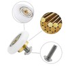 4 PCS Shower Door Rollers Replacement Shower Door Wheels Runners
