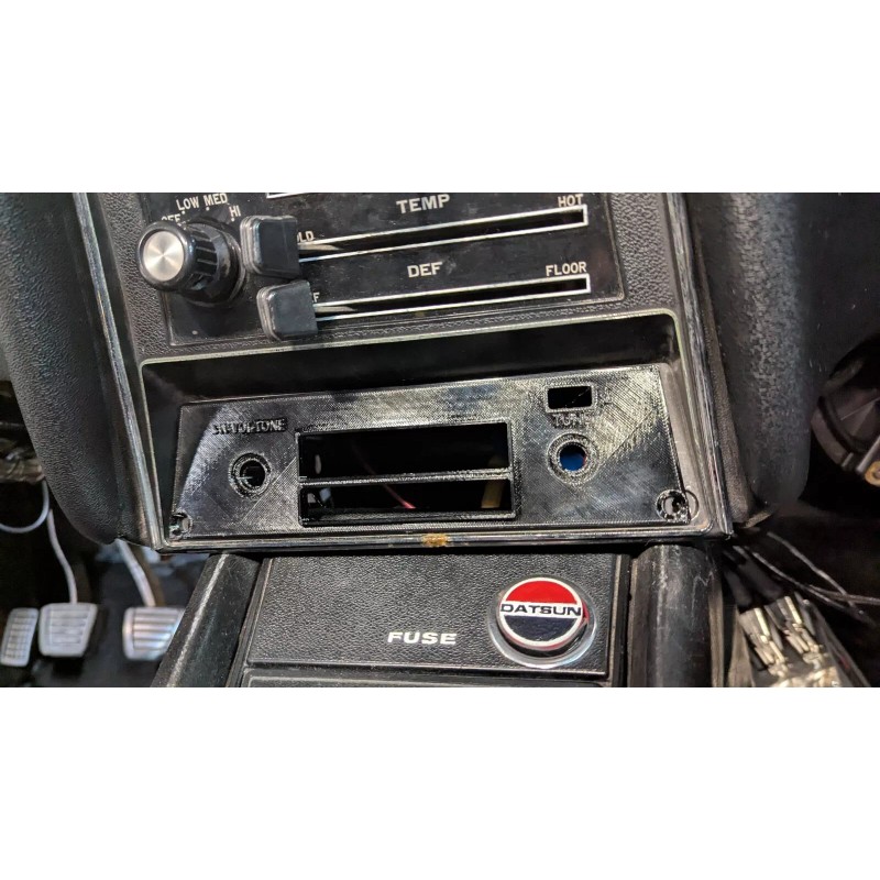 Datsun 240z Stock Radio Plate Replacement