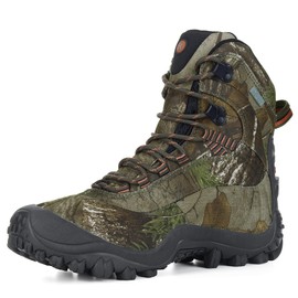 XPETI Men’s Thermator Mid-Rise Waterproof Hiking Boot Insulated Non-Slip camouflage 10.5