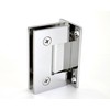 MONT HARD Chrome Shower Hinge - Square Full Back Plate,