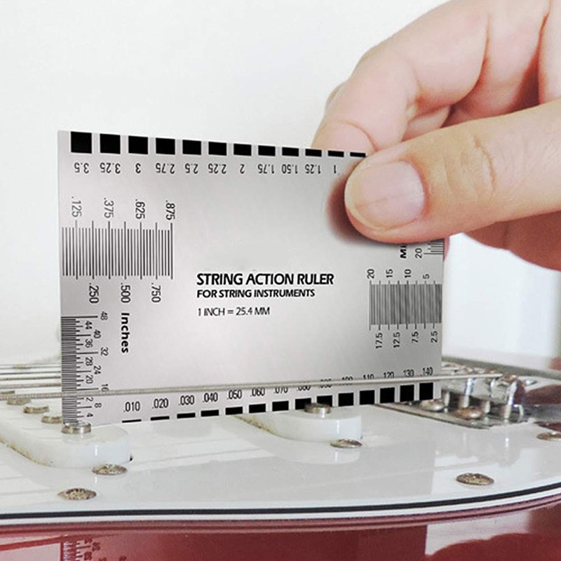 15 Pcs Guitar Tools Set, Professional Stainless Steel Guitar Radius