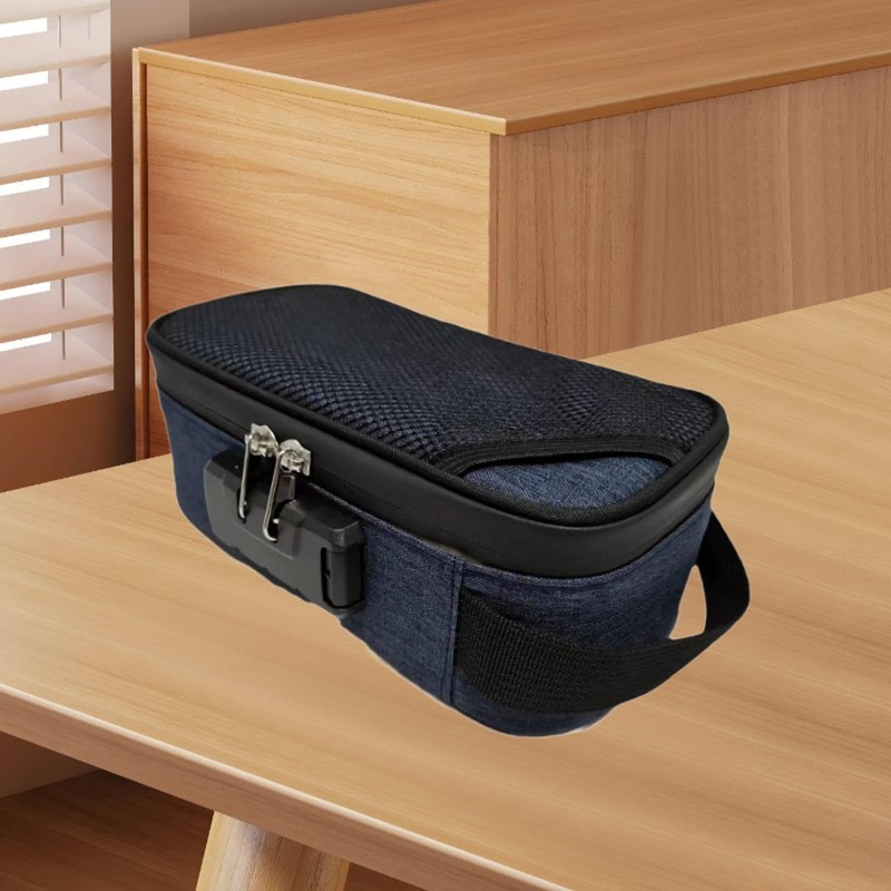 Perfeclan Smell Proof Bag Portable Containers Pouch with Combination Lock