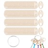 100 Pcs Wood Thread Drops,Floss Drops Cross Stitch,Embroidery Floss Organizer