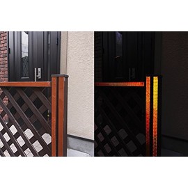 Yamato T-6505 Reflective Material, Retroreflective Sheet, Micro Prism, High Intensity Reflector Type, A4 Size, Blue