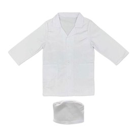 Sharplace Children's Doctor Costume Early Educational Soft and Comfortable Kids Nurse Outfits for Birthday Gift Stage Performance, Fits 120cm