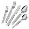 Aufranc 20 Piece Silverware Set, Stainless Steel Flatware Set for