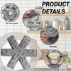 FePen Felt Pan Protectors, 6 Pan Protectors, Stacking Protection, 3