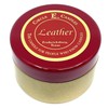 Circle E Candles, Leather Scent, Small Size Jar Candle, 8oz,