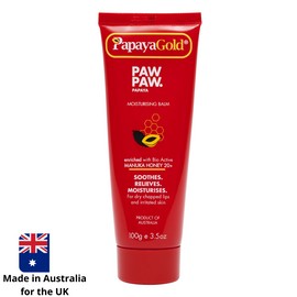 PapayaGold PAW PAW Ointment, with Manuka Honey and Papaya for dry irritated skin- 100g