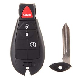 ECCPP Key Fob Keyless Entry Remote Key Fob ignition key replacement FCC: M3N5WY783X IYZ-C01C M3N5WY783X Uncut 433MHz (Pack of 1)